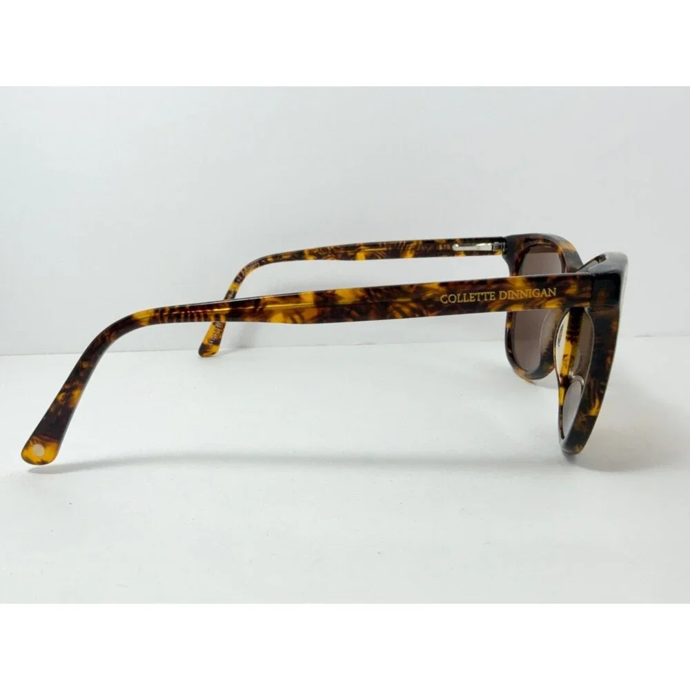 COLLETTE DINNIGAN Sun Rx03 Sunglasses Women's Tortoiseshell Brown Polarized
